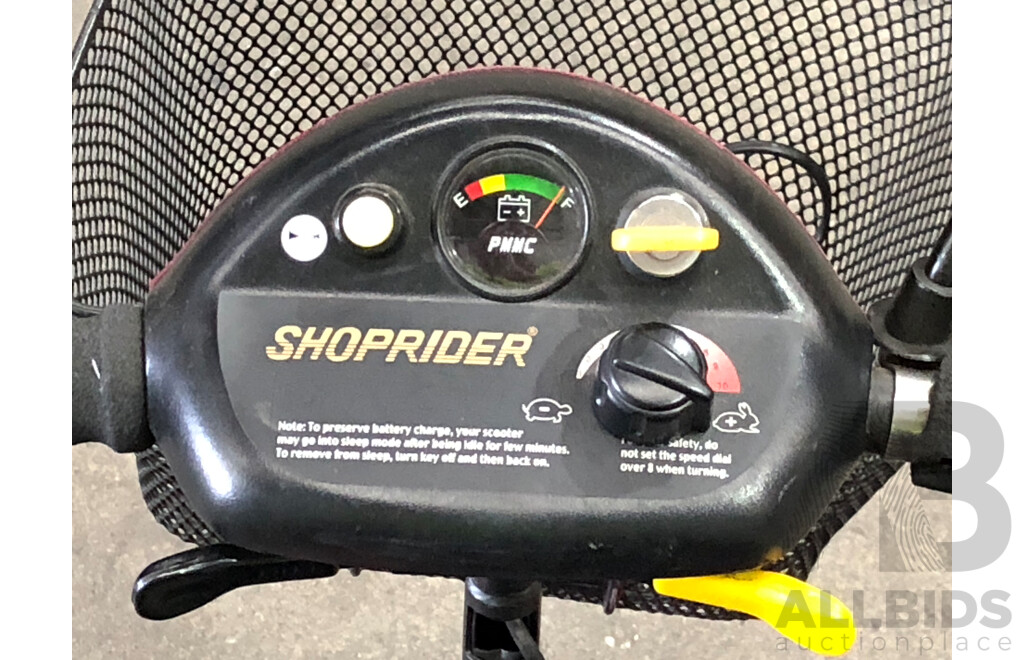 Shoprider Little Ripper Deluxe Four Wheel Portable Electric Scooter