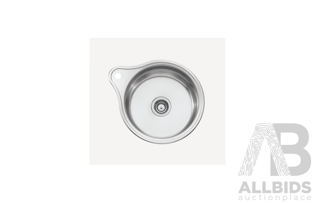 Oliveri Solitaire Round Bowl Sink with Tap Landing - Brand New