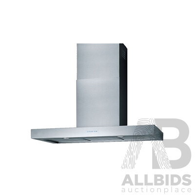 ILVE  90cm Squareline Canopy Rangehood - Ex Display