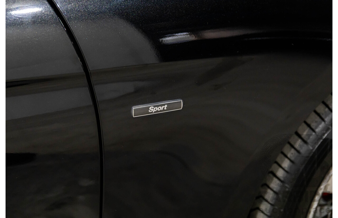 1/2013 BMW 320d Sport F30 4d Sedan Black Sapphire Metallic Turbo Diesel 2.0L