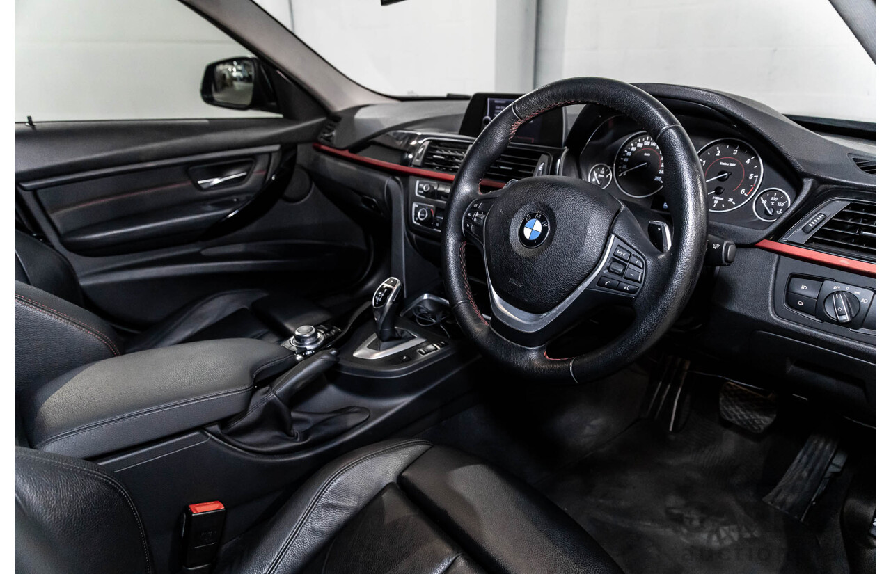 1/2013 BMW 320d Sport F30 4d Sedan Black Sapphire Metallic Turbo Diesel 2.0L