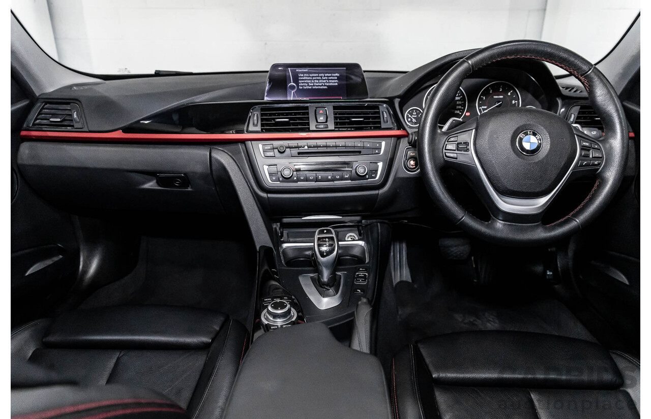 1/2013 BMW 320d Sport F30 4d Sedan Black Sapphire Metallic Turbo Diesel 2.0L