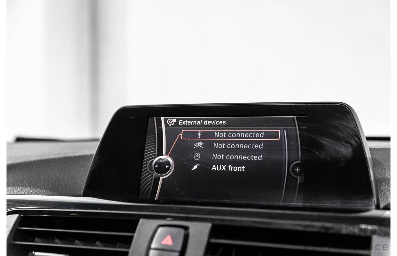 1/2013 BMW 320d Sport F30 4d Sedan Black Sapphire Metallic Turbo Diesel 2.0L