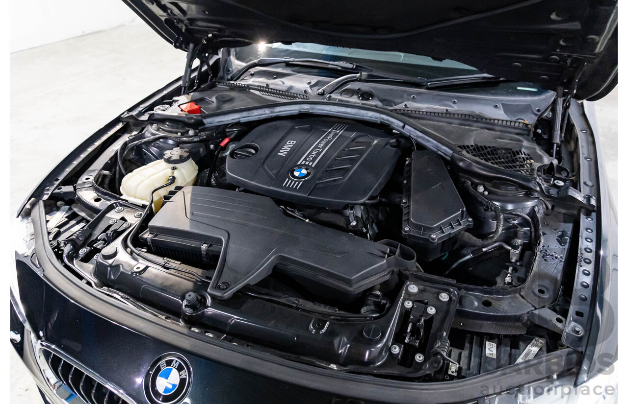 1/2013 BMW 320d Sport F30 4d Sedan Black Sapphire Metallic Turbo Diesel 2.0L
