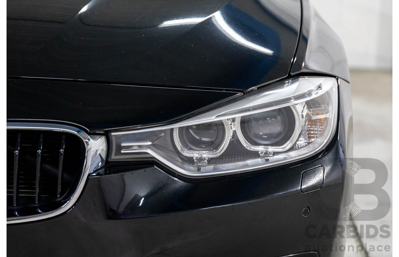 1/2013 BMW 320d Sport F30 4d Sedan Black Sapphire Metallic Turbo Diesel 2.0L