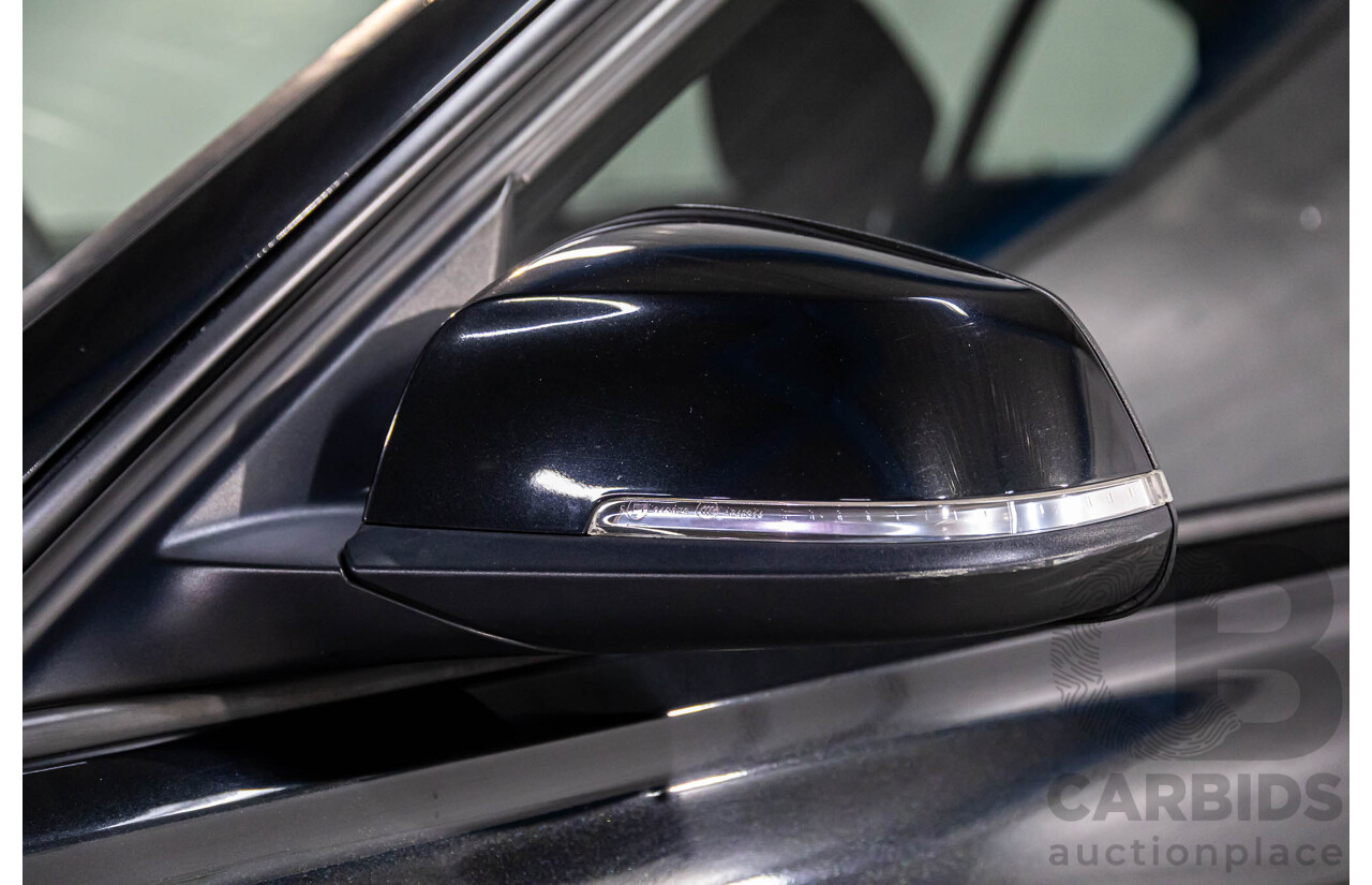1/2013 BMW 320d Sport F30 4d Sedan Black Sapphire Metallic Turbo Diesel 2.0L