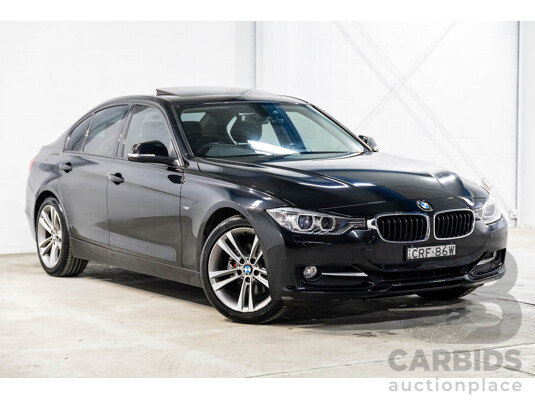 1/2013 BMW 320d Sport F30 4d Sedan Black Sapphire Metallic Turbo Diesel 2.0L