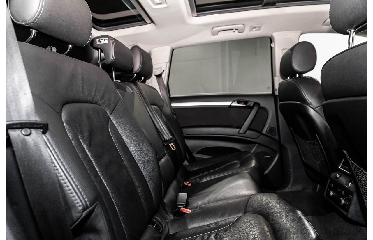 5/2013 Audi Q7 3.0 TDI Quattro (AWD) MY13 4d Wagon Orca Black Metallic Turbo Diesel 3.0L