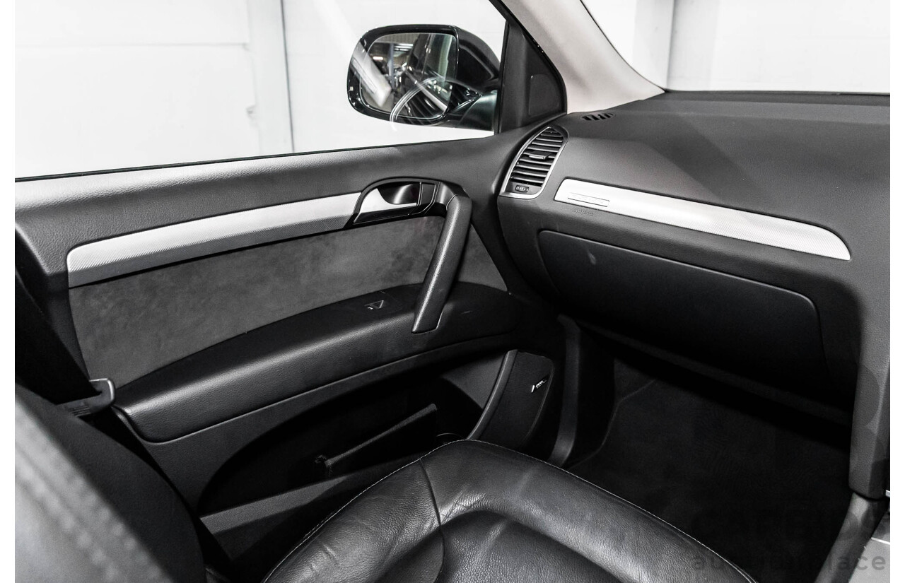 5/2013 Audi Q7 3.0 TDI Quattro (AWD) MY13 4d Wagon Orca Black Metallic Turbo Diesel 3.0L