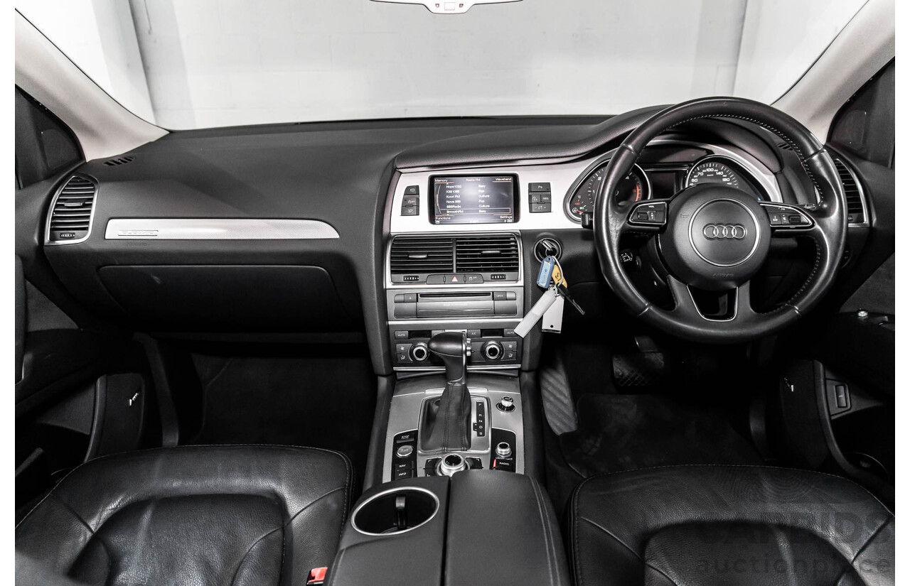 5/2013 Audi Q7 3.0 TDI Quattro (AWD) MY13 4d Wagon Orca Black Metallic Turbo Diesel 3.0L