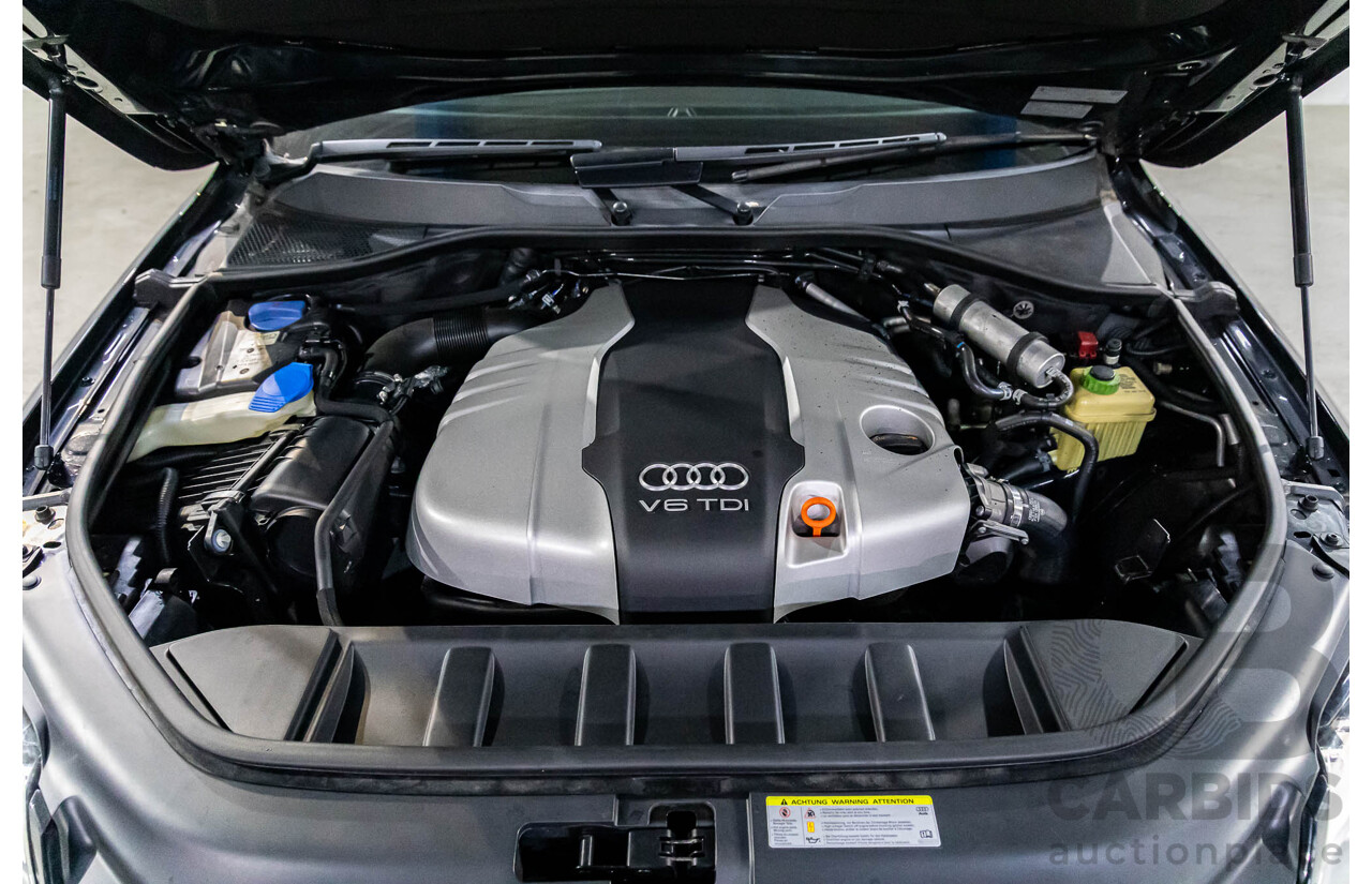 5/2013 Audi Q7 3.0 TDI Quattro (AWD) MY13 4d Wagon Orca Black Metallic Turbo Diesel 3.0L