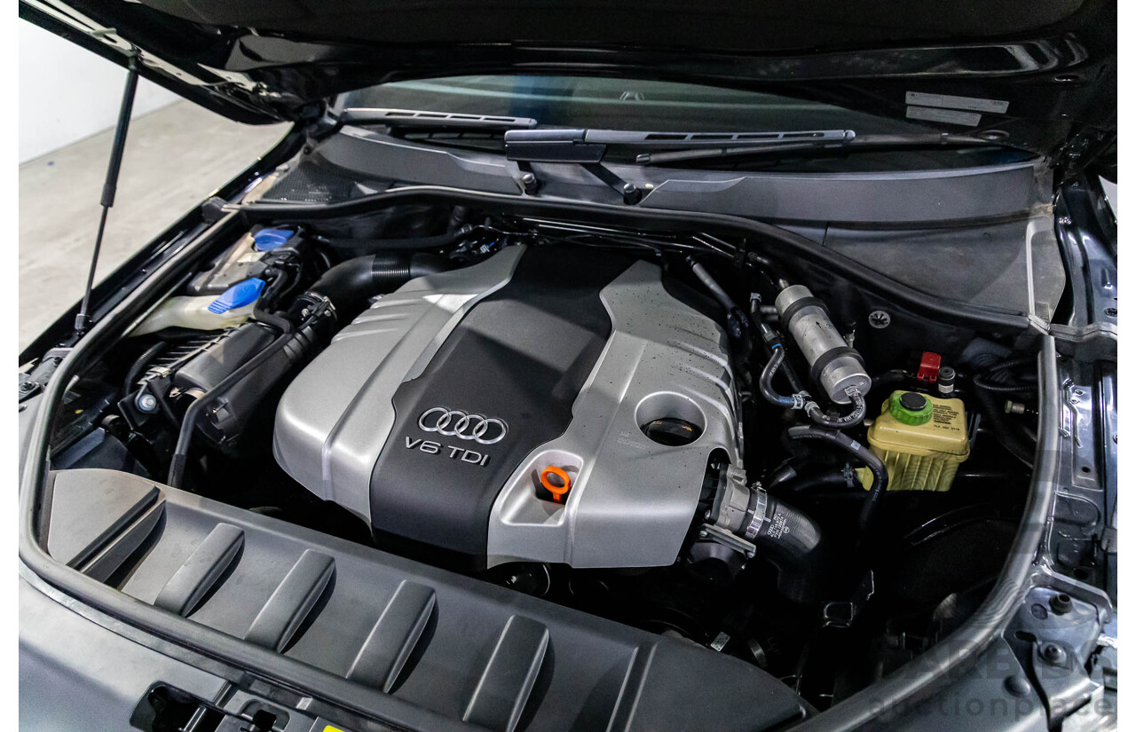 5/2013 Audi Q7 3.0 TDI Quattro (AWD) MY13 4d Wagon Orca Black Metallic Turbo Diesel 3.0L