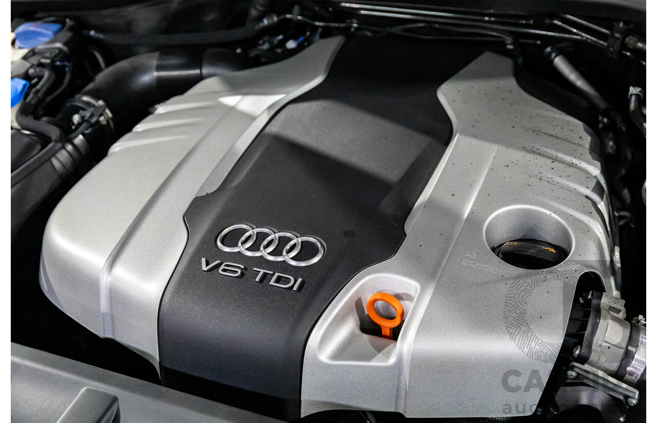 5/2013 Audi Q7 3.0 TDI Quattro (AWD) MY13 4d Wagon Orca Black Metallic Turbo Diesel 3.0L