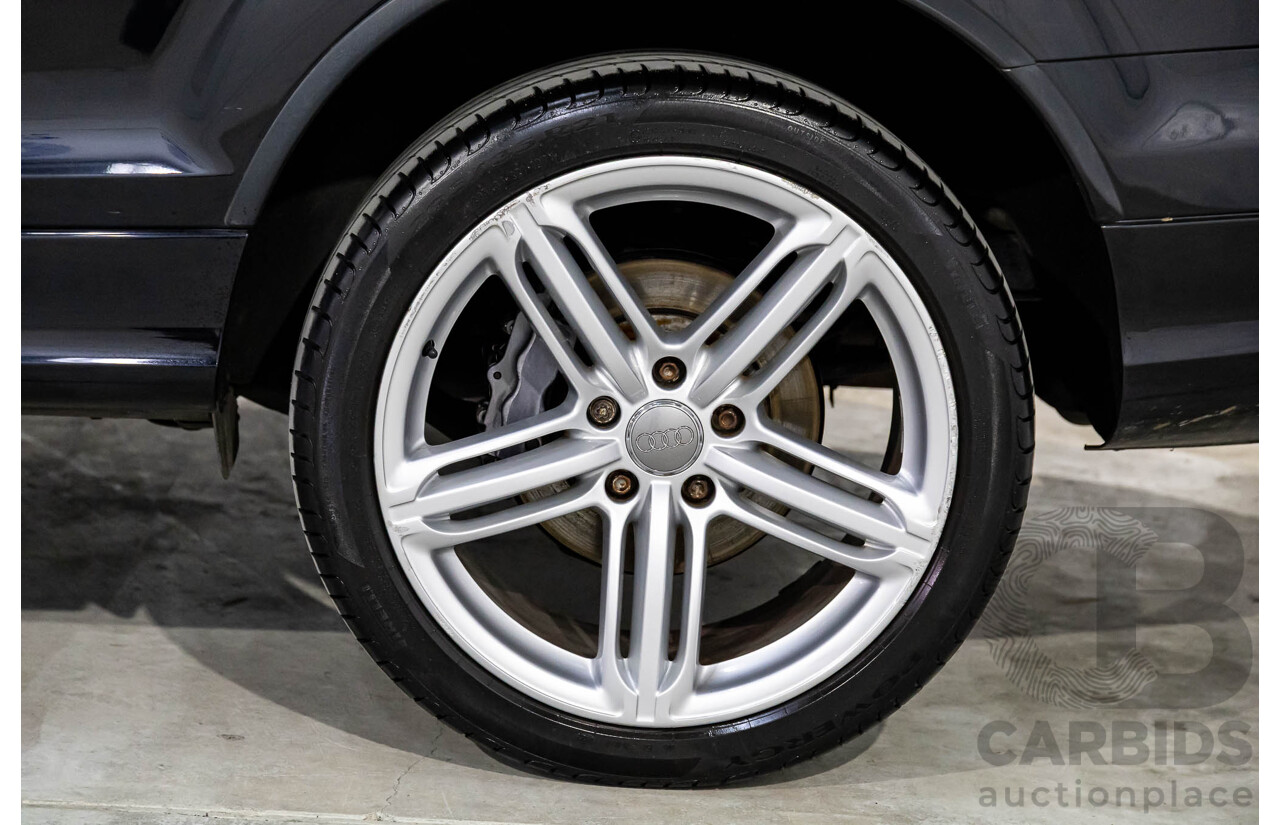 5/2013 Audi Q7 3.0 TDI Quattro (AWD) MY13 4d Wagon Orca Black Metallic Turbo Diesel 3.0L