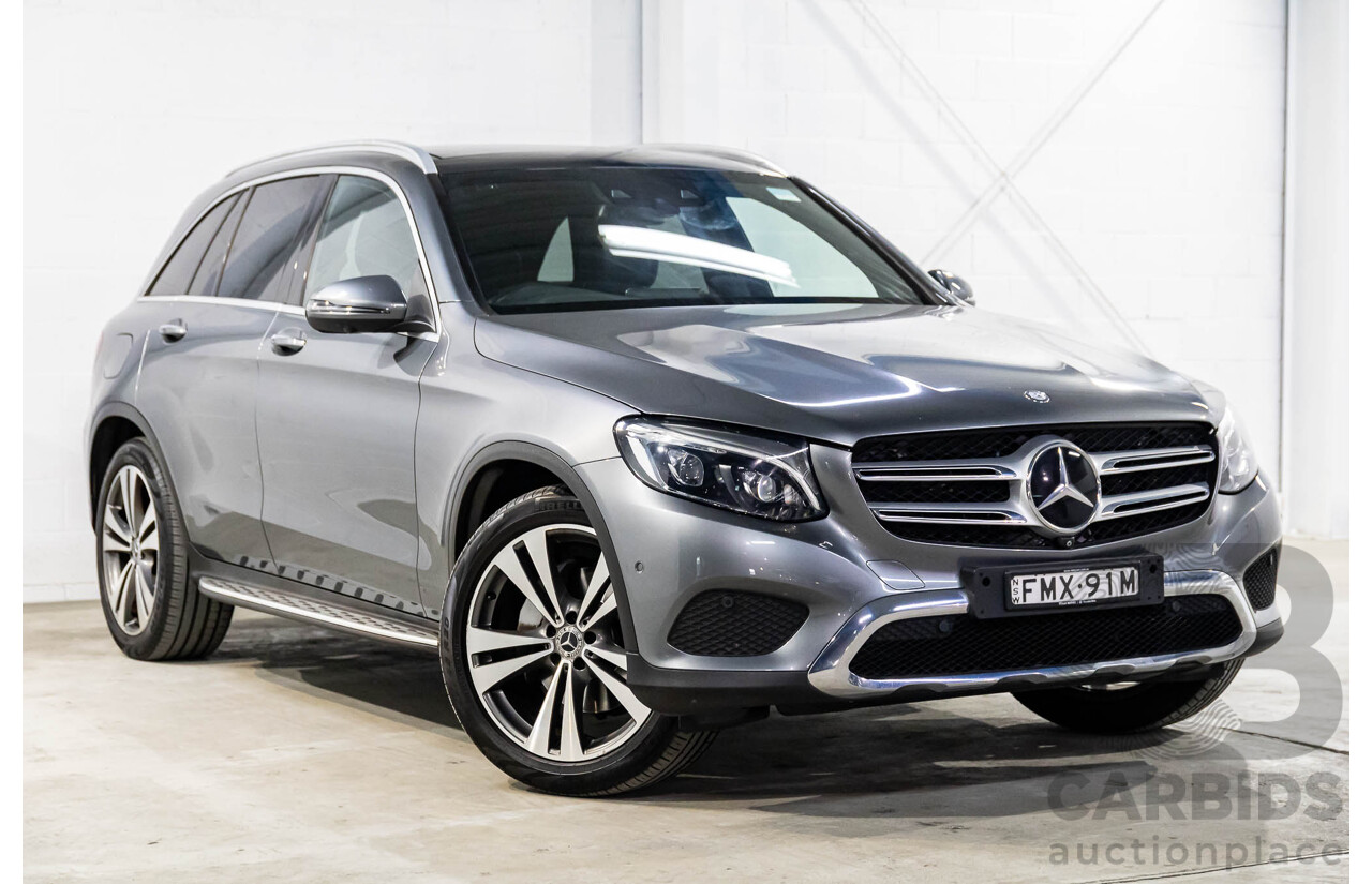 05/2017 Mercedes-Benz GLC250 (AWD) 253 MY17 4d Wagon Selenite Grey Metallic Turbo 2.0L