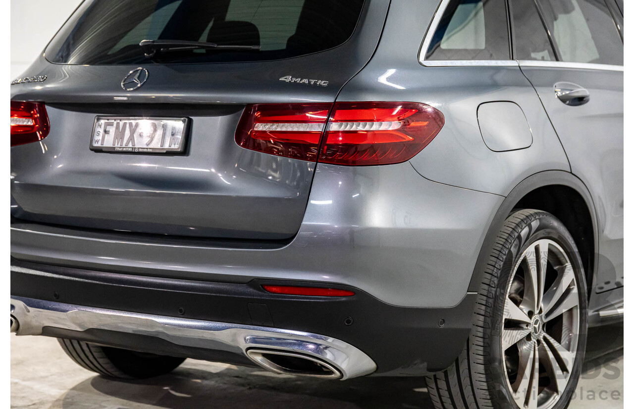 05/2017 Mercedes-Benz GLC250 (AWD) 253 MY17 4d Wagon Selenite Grey Metallic Turbo 2.0L