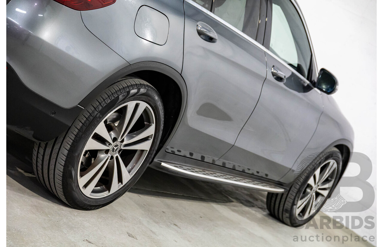 05/2017 Mercedes-Benz GLC250 (AWD) 253 MY17 4d Wagon Selenite Grey Metallic Turbo 2.0L