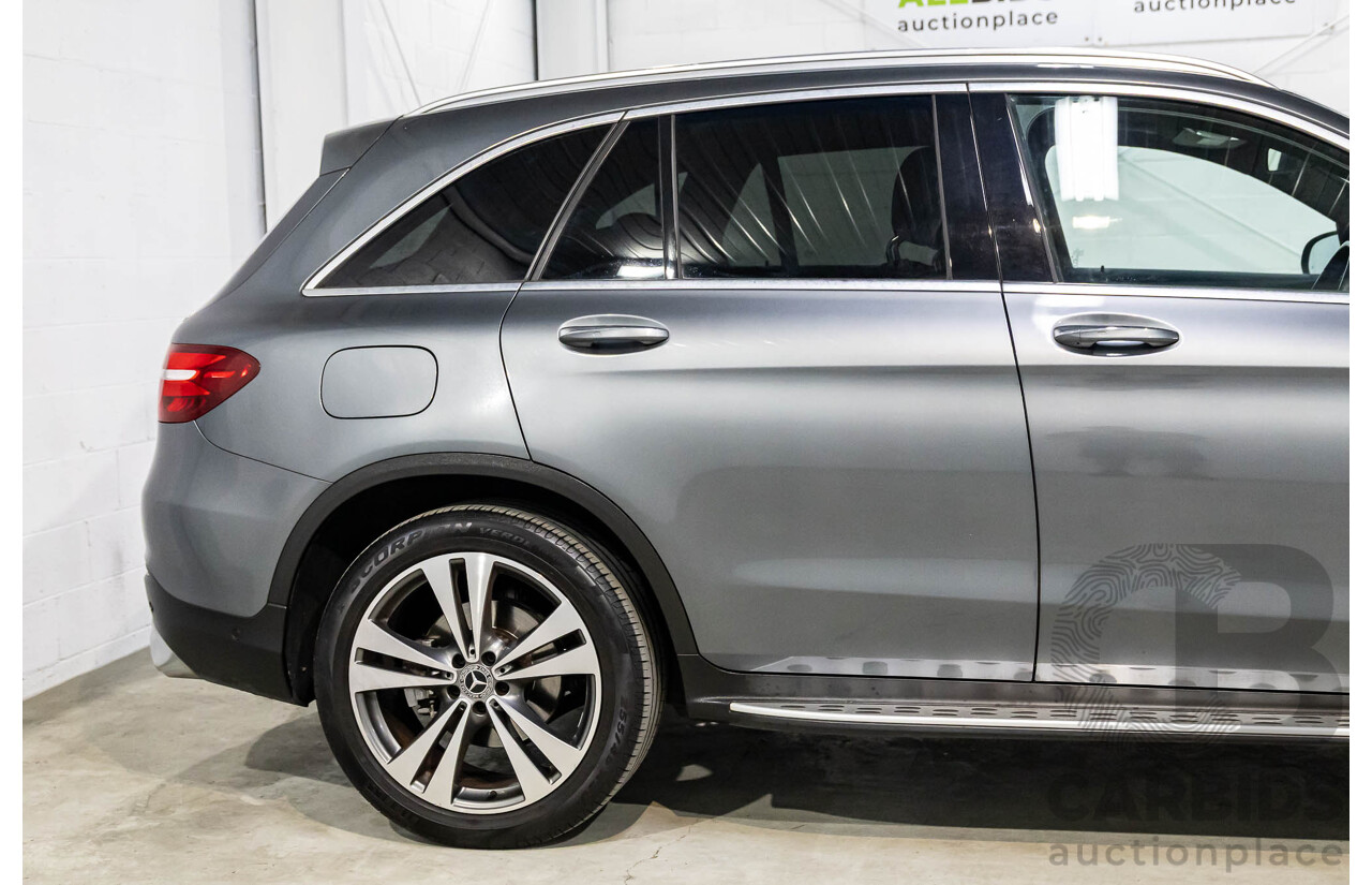 05/2017 Mercedes-Benz GLC250 (AWD) 253 MY17 4d Wagon Selenite Grey Metallic Turbo 2.0L