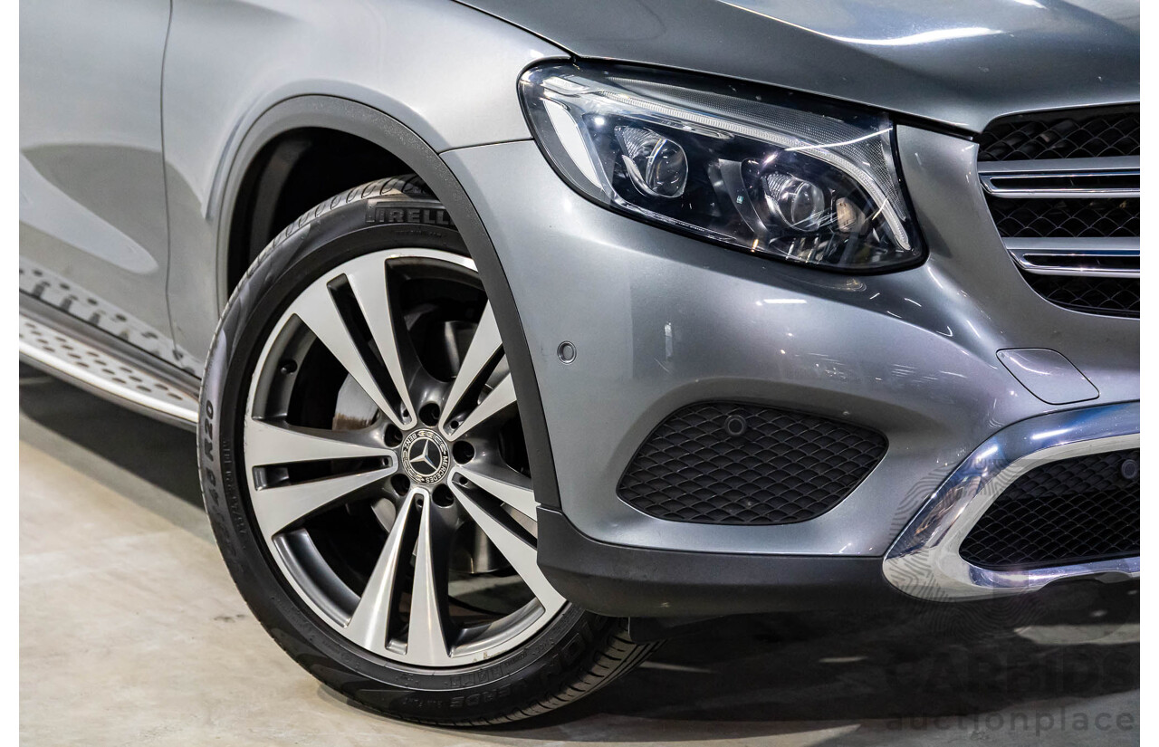 05/2017 Mercedes-Benz GLC250 (AWD) 253 MY17 4d Wagon Selenite Grey Metallic Turbo 2.0L