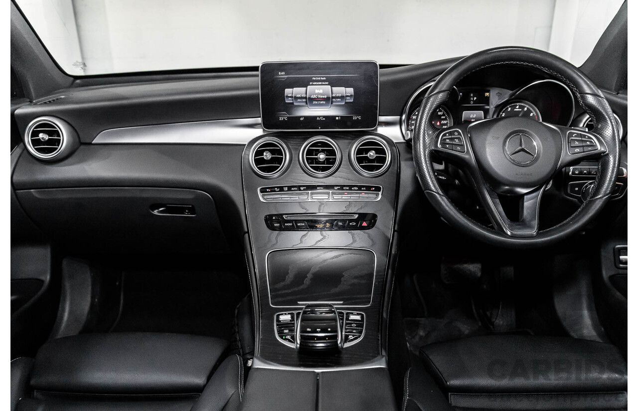 05/2017 Mercedes-Benz GLC250 (AWD) 253 MY17 4d Wagon Selenite Grey Metallic Turbo 2.0L