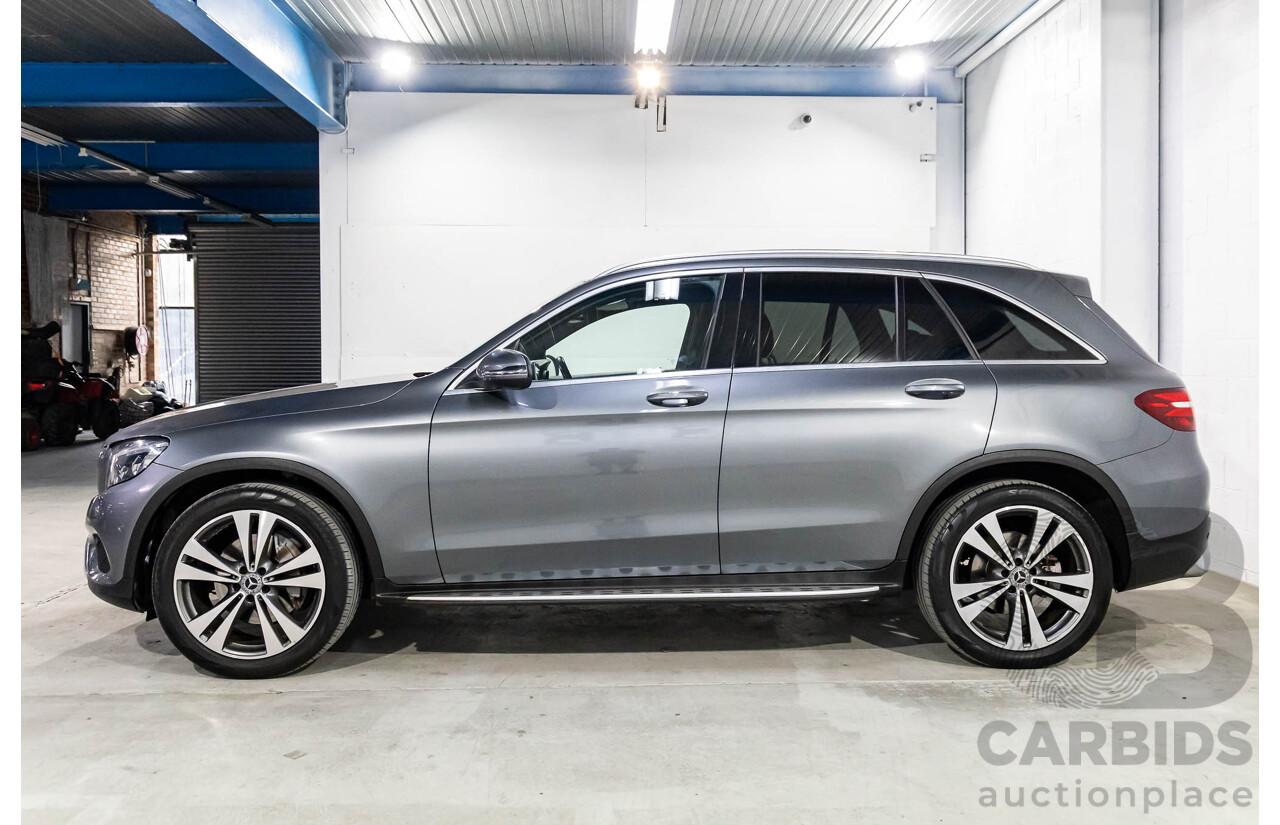 05/2017 Mercedes-Benz GLC250 (AWD) 253 MY17 4d Wagon Selenite Grey Metallic Turbo 2.0L