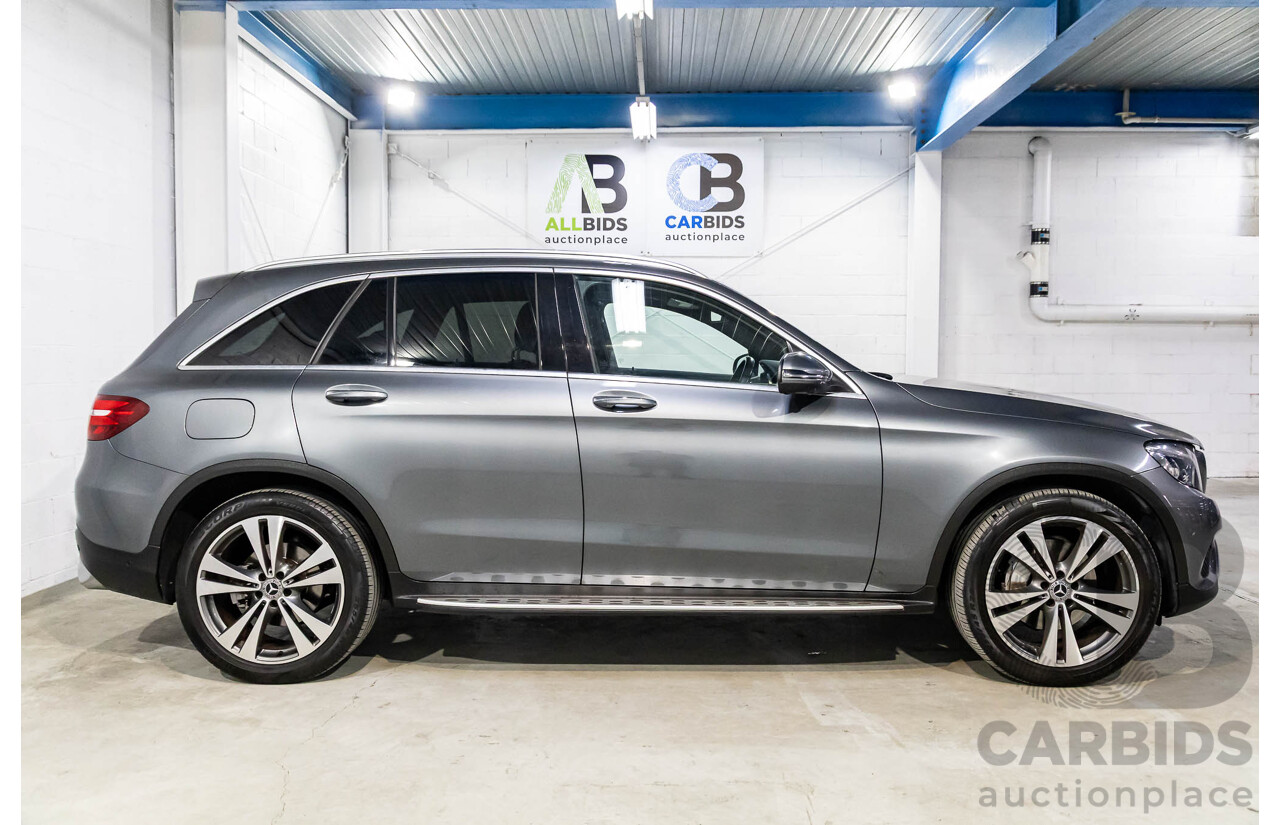 05/2017 Mercedes-Benz GLC250 (AWD) 253 MY17 4d Wagon Selenite Grey Metallic Turbo 2.0L