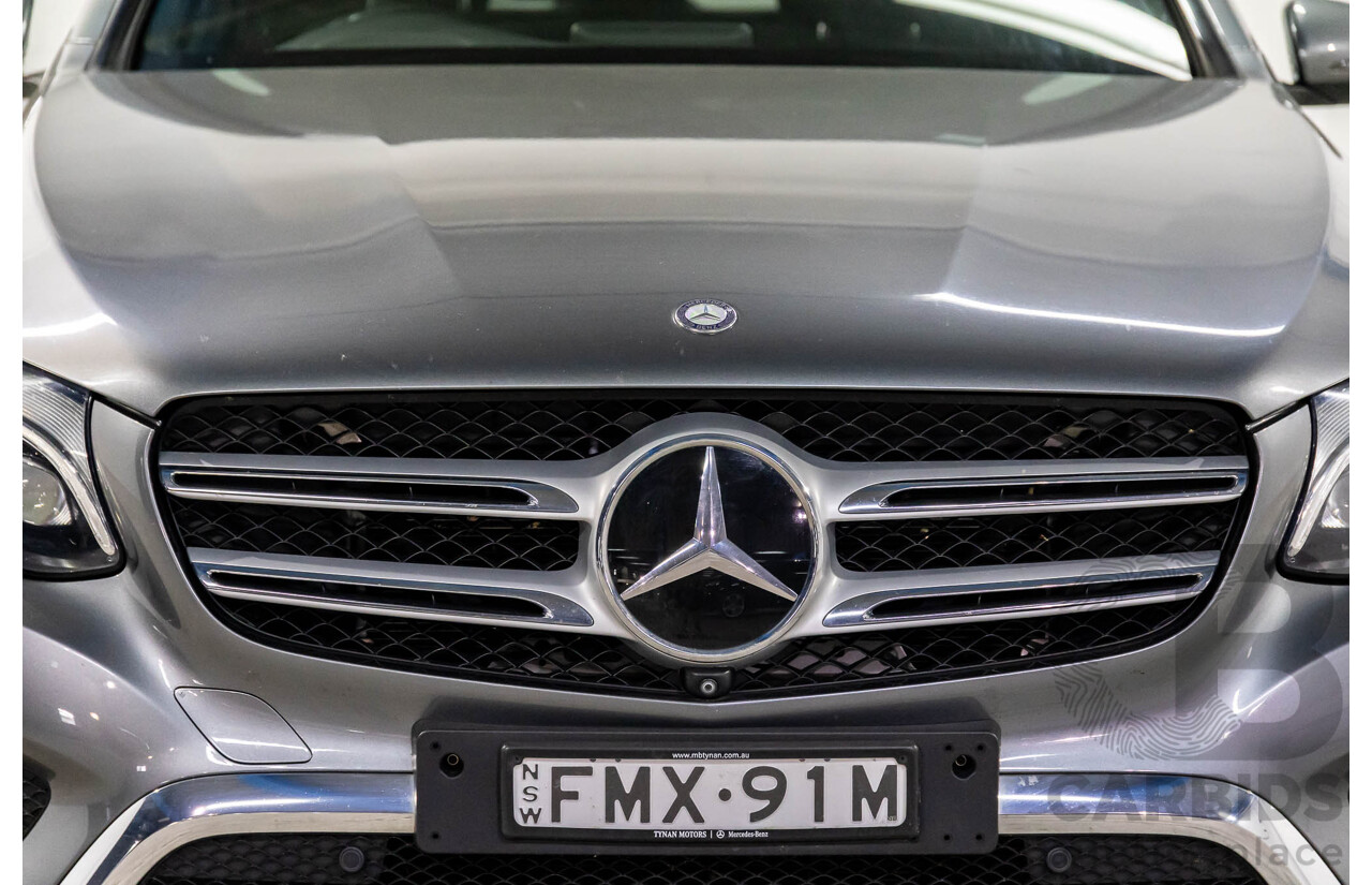 05/2017 Mercedes-Benz GLC250 (AWD) 253 MY17 4d Wagon Selenite Grey Metallic Turbo 2.0L