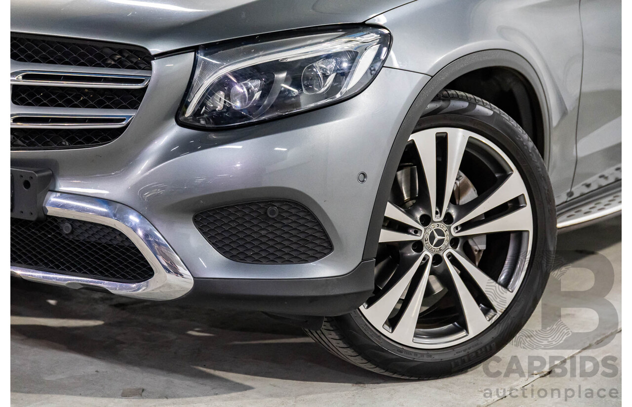 05/2017 Mercedes-Benz GLC250 (AWD) 253 MY17 4d Wagon Selenite Grey Metallic Turbo 2.0L