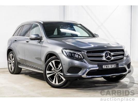 05/2017 Mercedes-Benz GLC250 (AWD) 253 MY17 4d Wagon Selenite Grey Metallic Turbo 2.0L