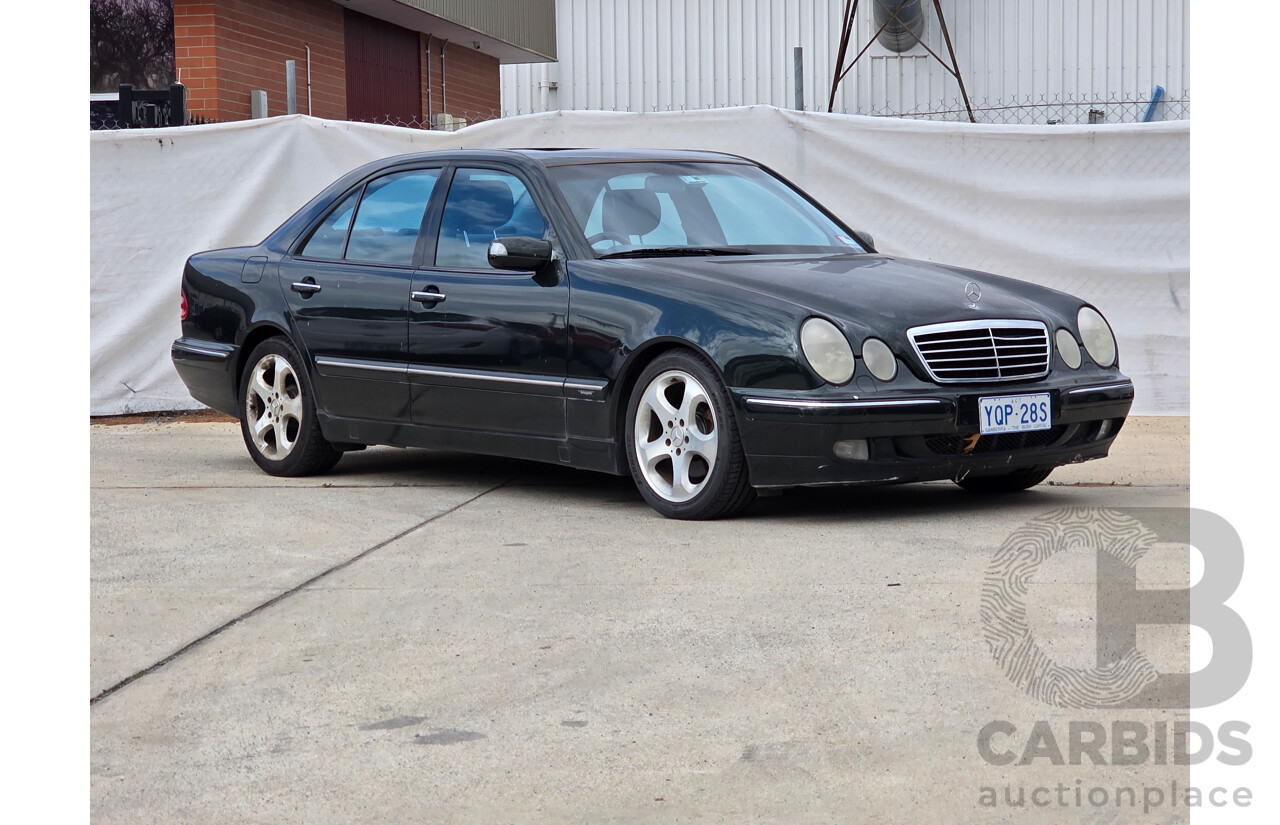 11/2001 Mercedes-Benz E430 Avantgarde W210 4d Sedan Green 4.3L