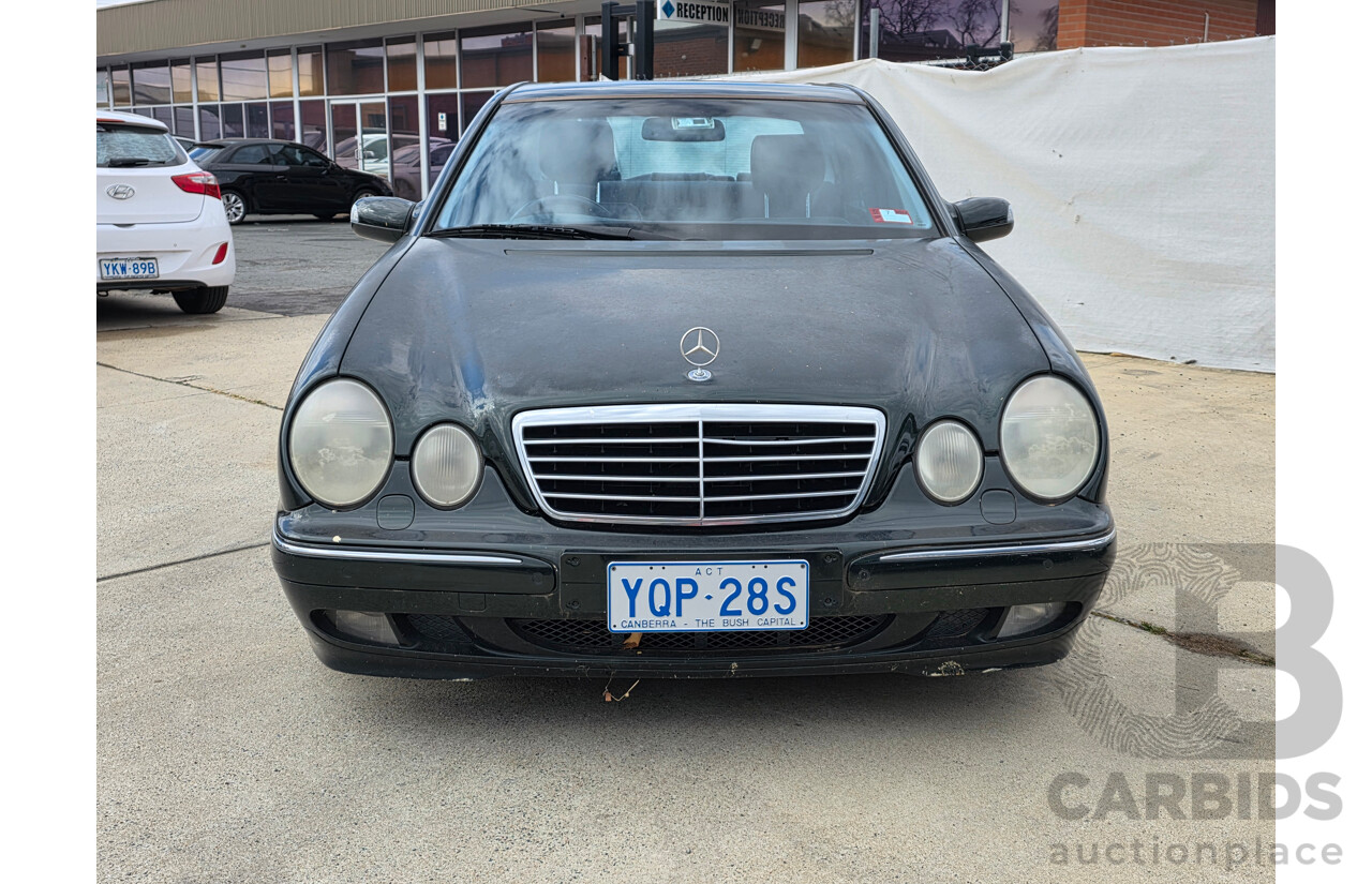 11/2001 Mercedes-Benz E430 Avantgarde W210 4d Sedan Green 4.3L