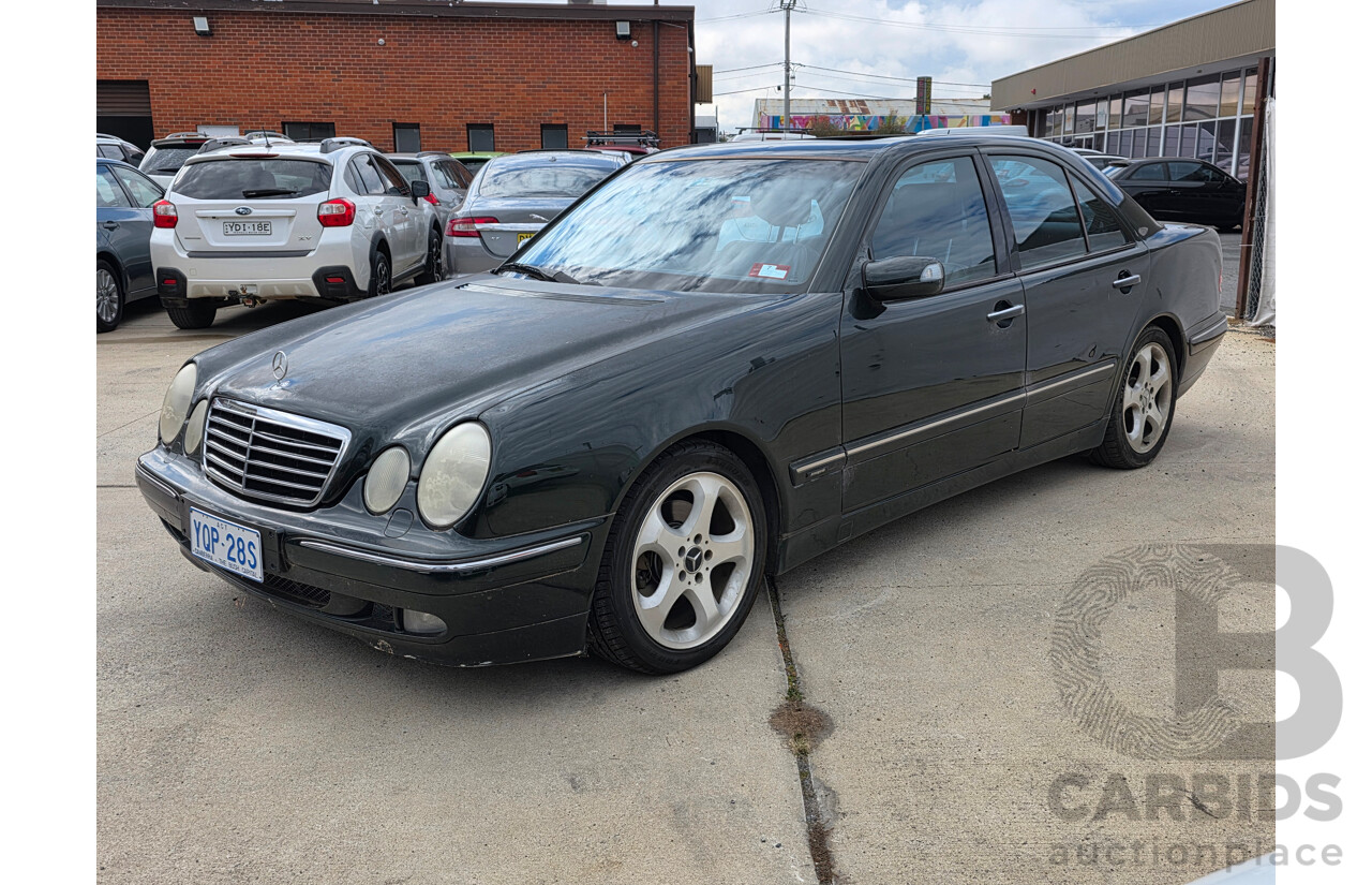11/2001 Mercedes-Benz E430 Avantgarde W210 4d Sedan Green 4.3L