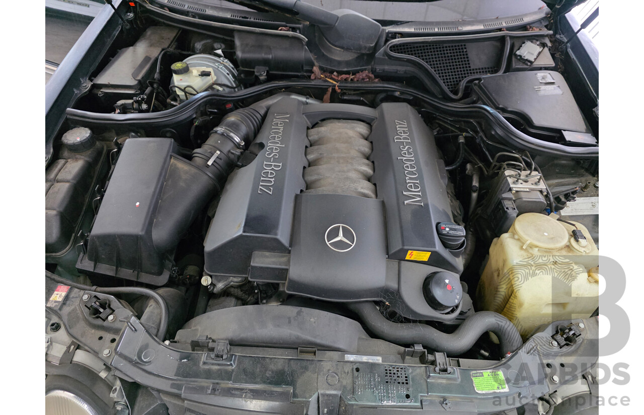 11/2001 Mercedes-Benz E430 Avantgarde W210 4d Sedan Green 4.3L