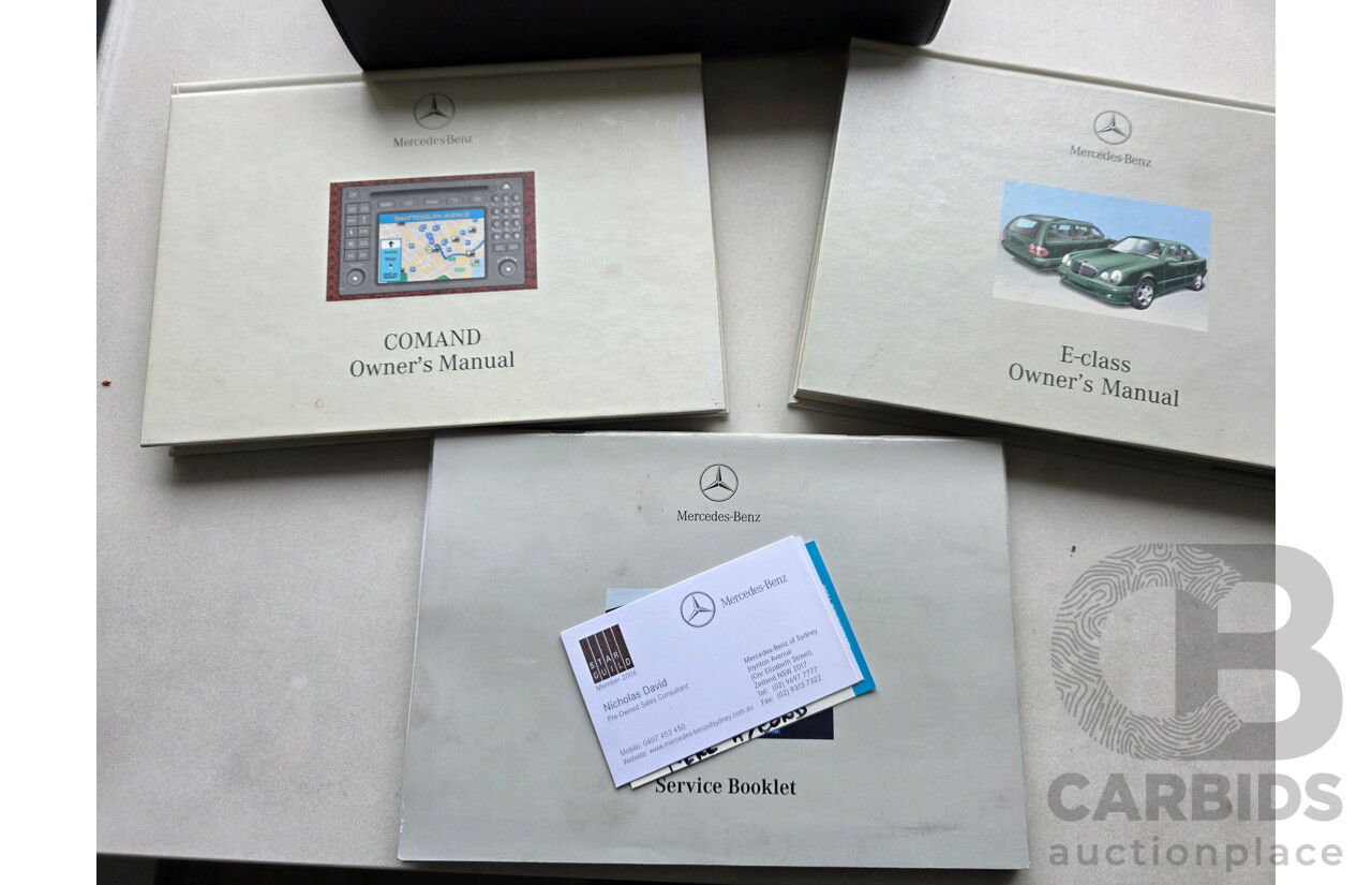 11/2001 Mercedes-Benz E430 Avantgarde W210 4d Sedan Green 4.3L