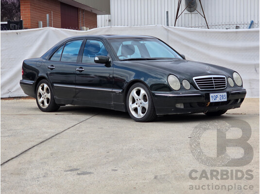 11/2001 Mercedes-Benz E430 Avantgarde W210 4d Sedan Green 4.3L
