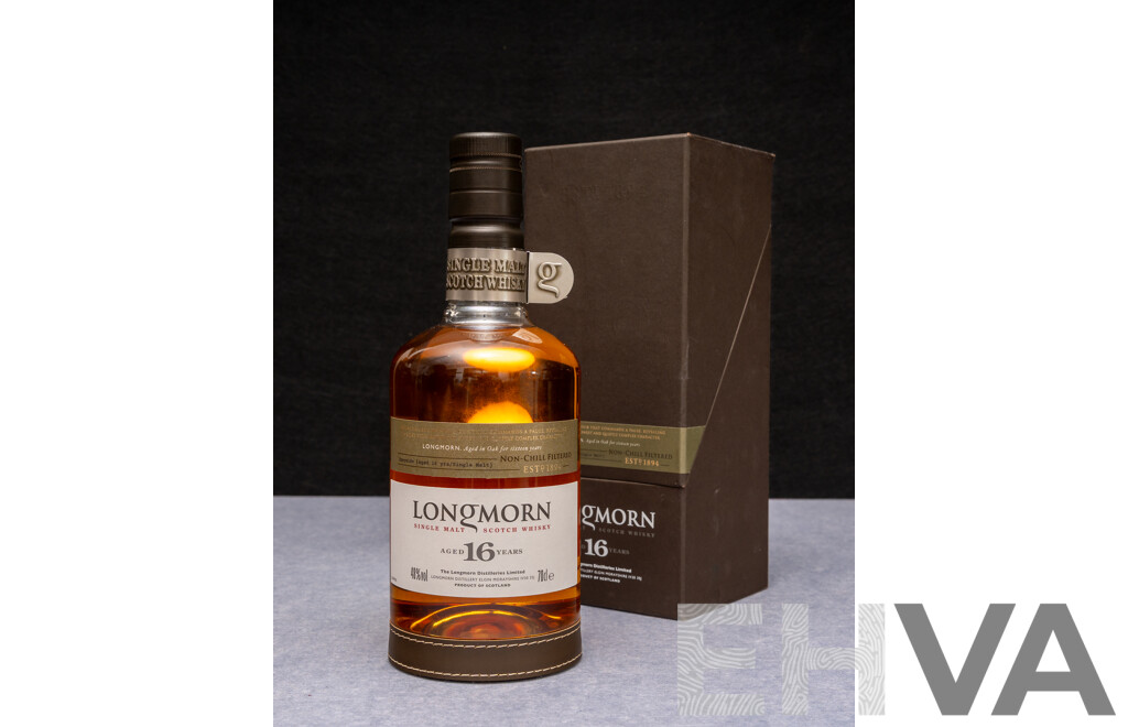 Longmorn 16yr Old Single Malt Scotch Whiskey in Presentation Box
