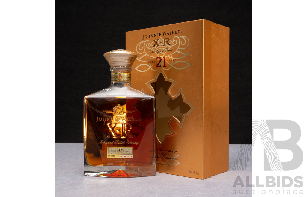 Johnnie Walker The Legacy Blend Scotch Whiskey in Presentation Box