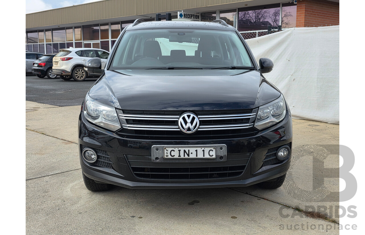 10/2011 Volkswagen Tiguan 103 TDI 5NC MY11 4d Wagon Black 2.0L