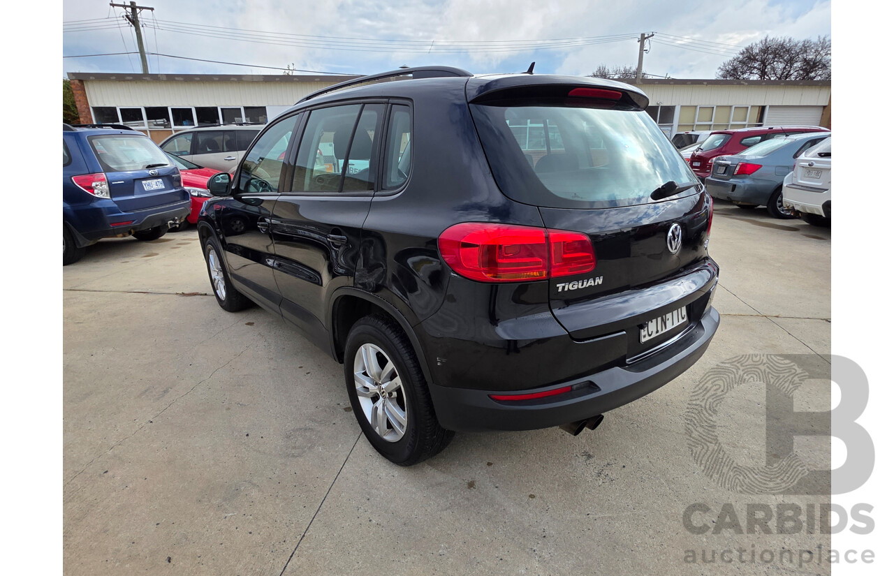 10/2011 Volkswagen Tiguan 103 TDI 5NC MY11 4d Wagon Black 2.0L