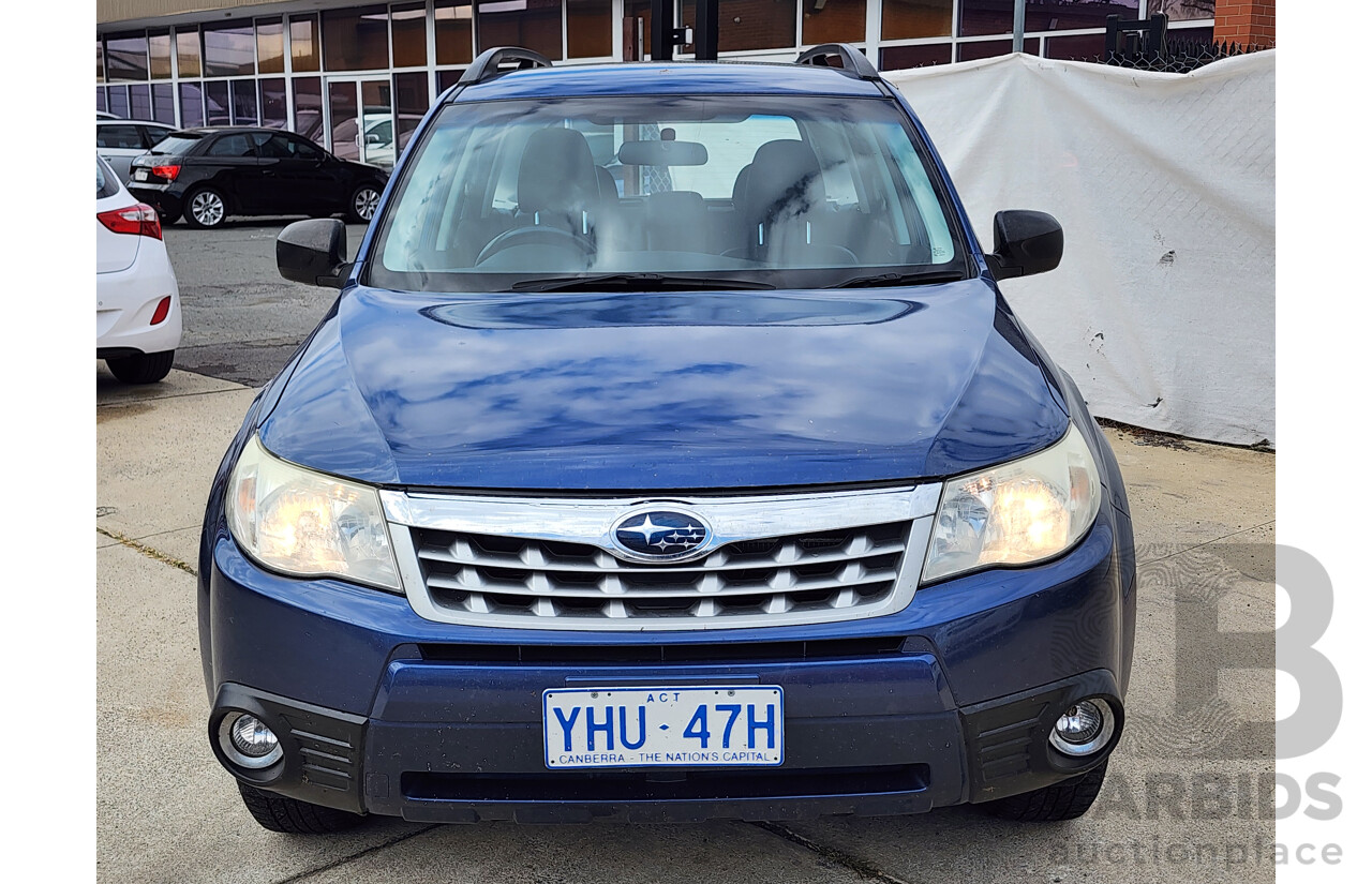 11/2011 Subaru Forester X MY11 4d Wagon Blue 2.5L