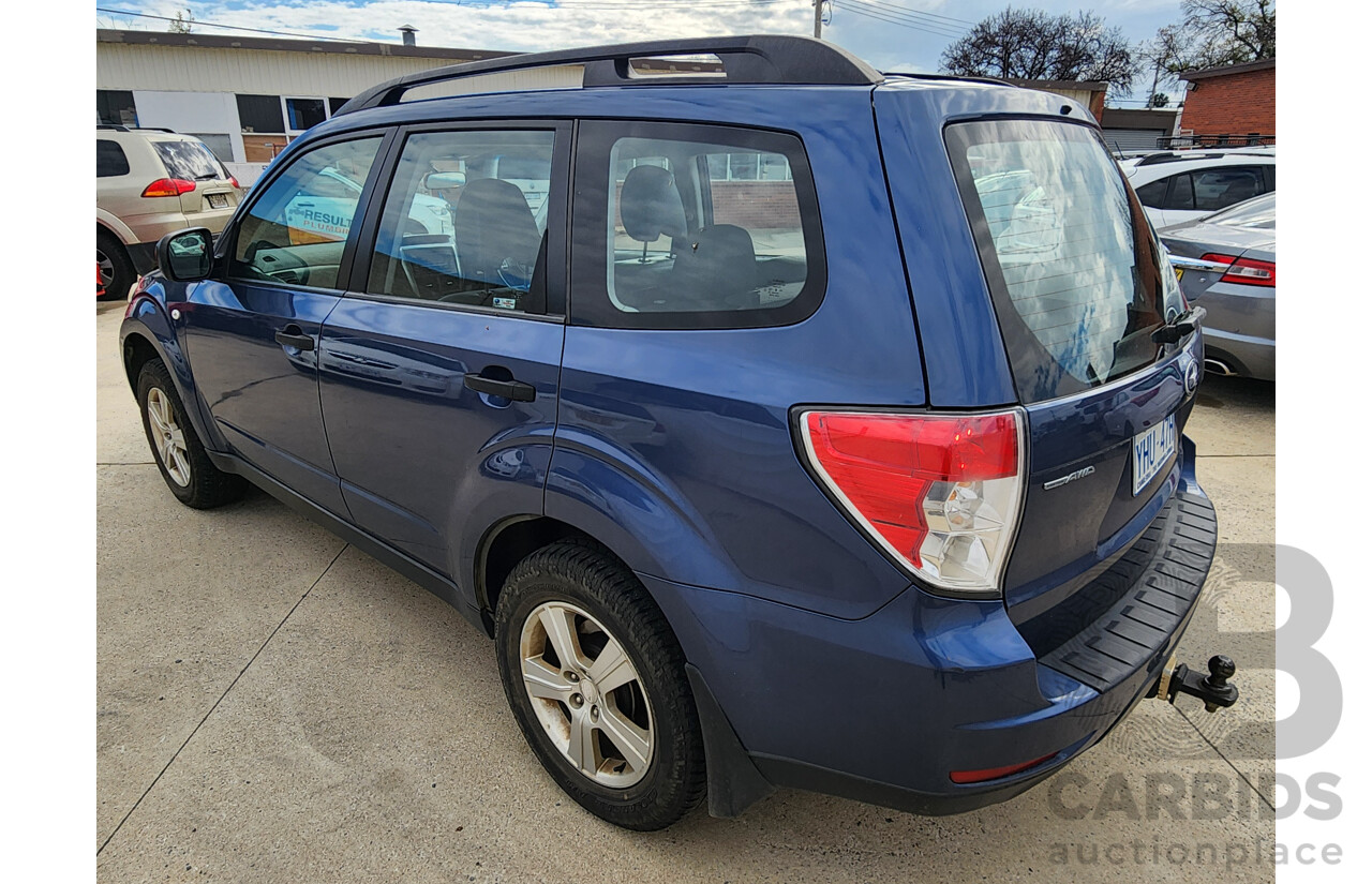 11/2011 Subaru Forester X MY11 4d Wagon Blue 2.5L