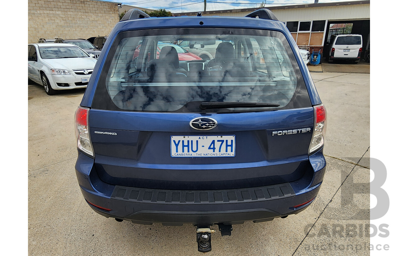 11/2011 Subaru Forester X MY11 4d Wagon Blue 2.5L