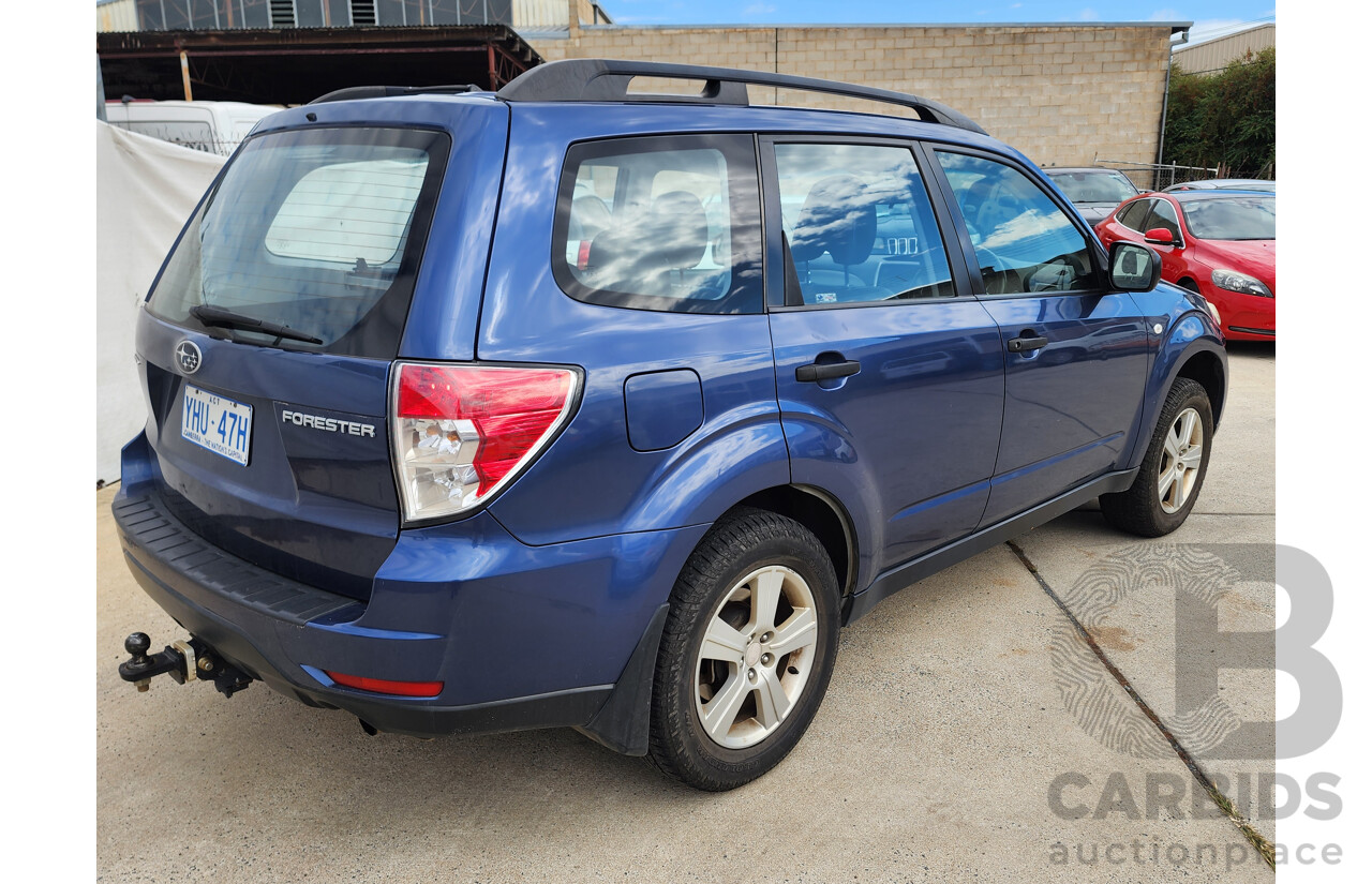 11/2011 Subaru Forester X MY11 4d Wagon Blue 2.5L