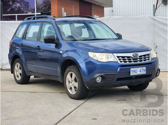 11/2011 Subaru Forester X MY11 4d Wagon Blue 2.5L