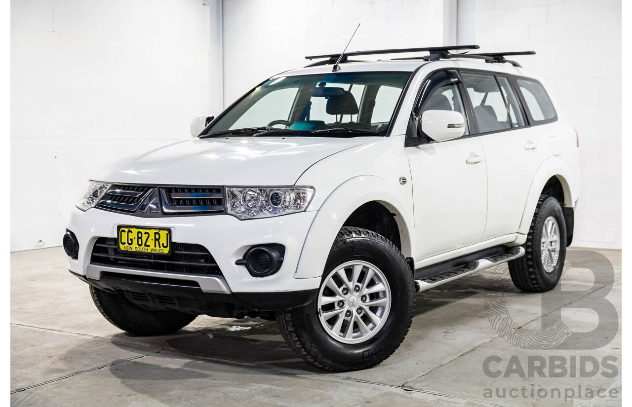 11/2015 Mitsubishi Challenger (4x4) PC MY14 4d Wagon Solid White Turbo Diesel 2.5L