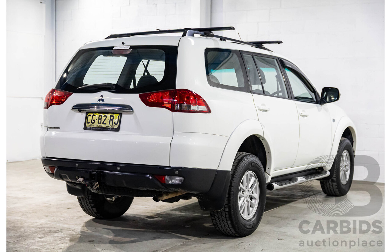 11/2015 Mitsubishi Challenger (4x4) PC MY14 4d Wagon Solid White Turbo Diesel 2.5L