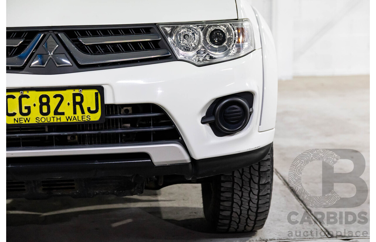 11/2015 Mitsubishi Challenger (4x4) PC MY14 4d Wagon Solid White Turbo Diesel 2.5L