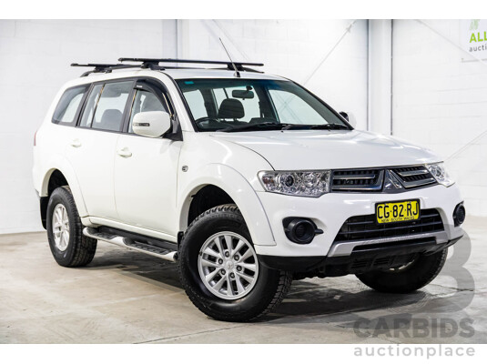 11/2015 Mitsubishi Challenger (4x4) PC MY14 4d Wagon Solid White Turbo Diesel 2.5L