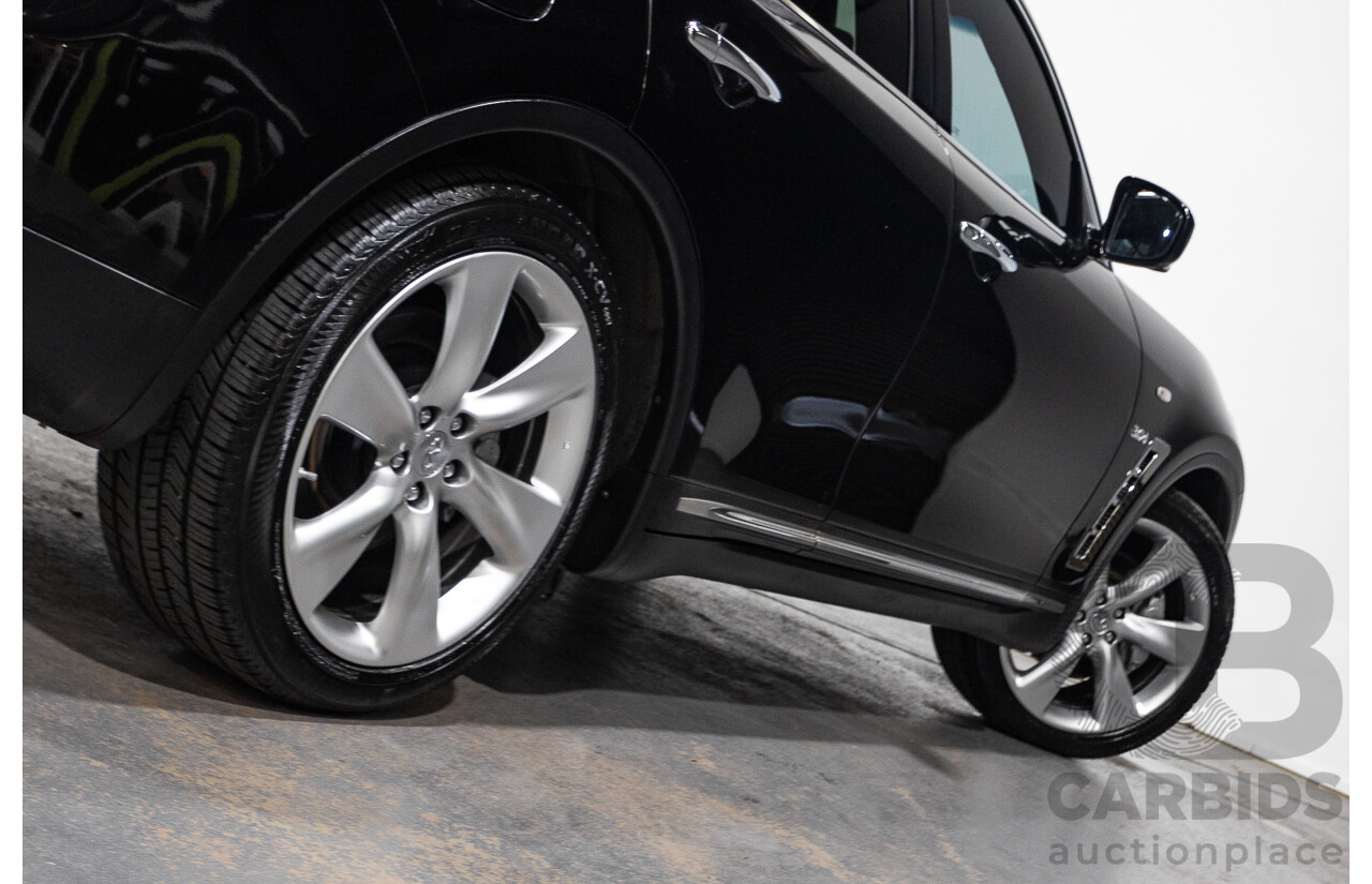 10/2016 Infiniti QX70 3.0D S Premium (AWD) 4d Wagon Obsidian Black Metallic Turbo Diesel V6 3.0L