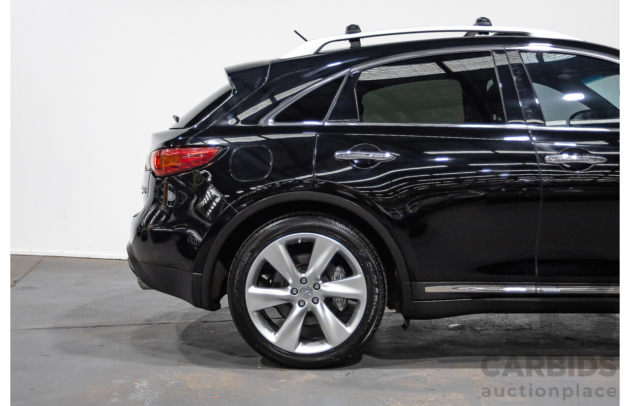 10/2016 Infiniti QX70 3.0D S Premium (AWD) 4d Wagon Obsidian Black Metallic Turbo Diesel V6 3.0L